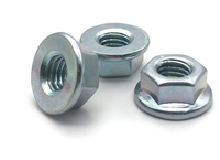 304 Mur Flens Heksagonal dengan Ring Cocok untuk Baut M8 - M24.