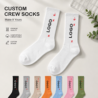 Chaussettes de sport en coton de luxe pour la vente en gros, avec logo personnalisé, fabrication OEM, antibactériennes, pour l'automne
