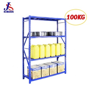 500Kg Mỗi Lớp 2000L * 600D * 2000Hmm Kho Chứa Kim Loại Trung Bình Kệ Công Nghiệp - Product Image 4