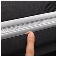 Autocollants décoratifs pour garniture de porte en acier inoxydable CR-V 2023 - Accessoires de modification intérieure de voiture