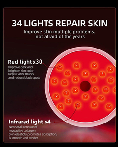 <span class=keywords><strong>Appareil</strong></span> de beauté Thérapie Lifting de la peau Thérapie à led rouge Infrarouge <span class=keywords><strong>anti</strong></span>-âge <span class=keywords><strong>Anti</strong></span>-rides Dispositif de rajeunissement de la peau - Product Image 5