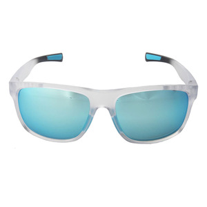 TR90 Polarized Sunglasses UV400 Anti Glare Outdoor Hiking Fishing Transparent Frame Blue Lens Unisex - Product Image 2