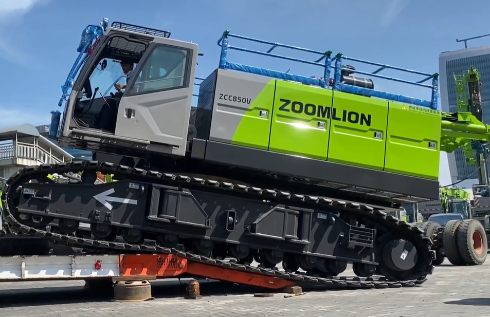 こん Zoomlion Crawler Crane 85 Ton ZCC850V-1 for Hot Sale| Alibaba.com