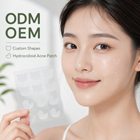 Lot de 12 patchs hydrocolloïdes transparents et invisibles pour boutons et imperfections du visage – Soin de la peau
