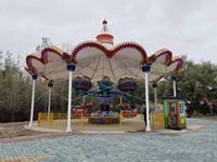 Magic Jellyfish Indoor Amusement Equipment Fly Outdoor Park Ride Carrousel Fibre de verre Centres commerciaux Métal