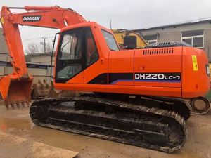 รถขุดตีนตะขาบ Doosan DH220LC-7 มือสองจากเกาหลี พร้อมปั๊ม OEM ของแท้  มีอุปกรณ์เสริมมาตรฐานให้เลือก รวมถึงอุปกรณ์เสริมแบบ Thumb Attachment - Product Image 2