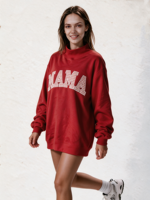 Sweat-shirt à col montant pour femme, longueur allongée, broderie personnalisée avec logo, vêtements de loisirs pour femmes