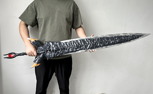 <span class=keywords><strong>Devil</strong></span> <span class=keywords><strong>May</strong></span> <span class=keywords><strong>Cry</strong></span> 5ème génération épée magique <span class=keywords><strong>Dante</strong></span> légendaire chasseur de démons Sparta 1-1 Yama Prop arme en résine - Product Image 4