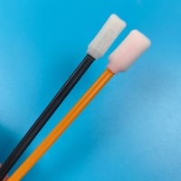 Hisopo de espuma rectangular sin pelusa 712A Orange Stick para limpieza de impresoras de inyección de tinta y salas limpias