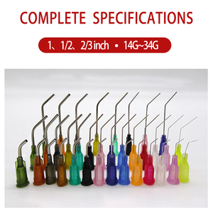 Groothandel 14G 16G 18G 22G 24G 25G 26G 28G 30G 32G Industrieel Plastic Luer Lock Canule Piercing Injectiepunten Doseernaalden - Product Image 4
