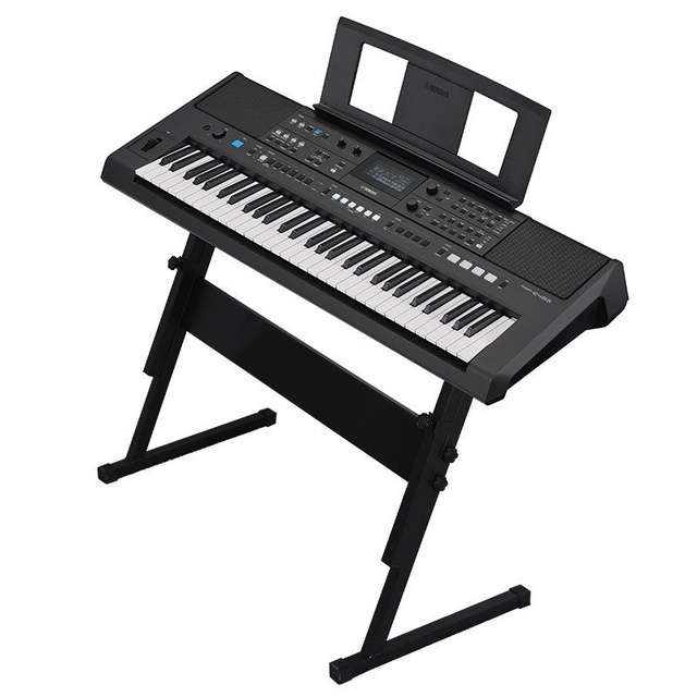 Electronic Keyboard PSR-E483 Portable 61-Key Professional Performance Entertainment MIDI Musical Instrument for Kids
