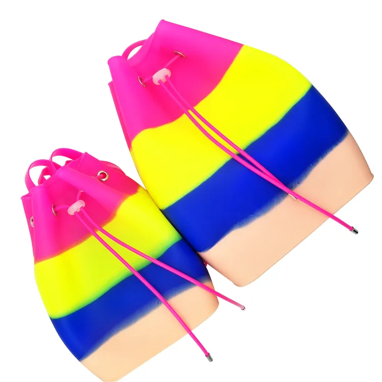 Wholesale Fashion Silicone Candy Jelly Waterproof School Bags String Kids Backpack
