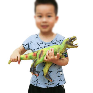 27 inç büyük PVC pamuk vinil büyük doldurulmuş plastik yumuşak kauçuk dinozor oyuncak - Product Image 5