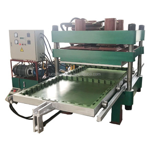 Machine de fabrication de dalles en granulés de pneus recyclés / Machine de vulcanisation de <span class=keywords><strong>tapis</strong></span> de sol en caoutchouc - Product Image 1