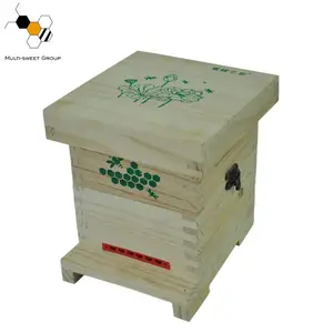 Popular beekeeping equipment cute bee hive art mini beehive with good price