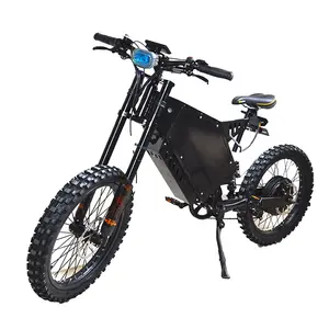 Promosyon fiyat 48V lityum pil ile elektrikli motosiklet bisiklet bisiklet uzun menzilli ebike 3000w- 8000w satılık