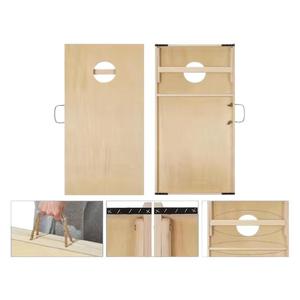 Tablero de madera transfronterizo para lanzar sacos de arena, tablero de juego para deportes de interior y exterior, tablero de lanzamiento de sacos de arena - Product Image 5