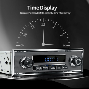Autoradio rétro Grandnavi MP3 <span class=keywords><strong>FM</strong></span> AM USB TF avec caisson de basses pour Benz BMW - Product Image 6