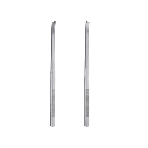 Ciseaux chirurgicaux Nievert avec protège-lames 20 cm, droits et courbés, gauche/droite, en acier inoxydable allemand, manuels, réutilisables, instruments de chirurgie plastique - Product Image 1