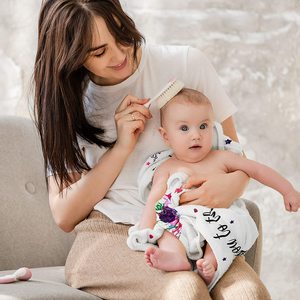 Minky Fleece mensile Milestone Baby coperta foto sfondo personalizzato foto Baby mensile Milestone coperta - Product Image 4