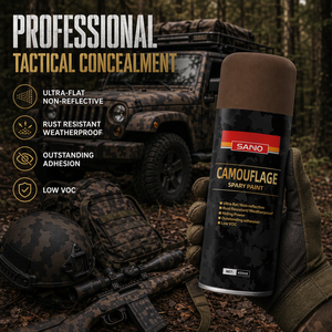 <span class=keywords><strong>Peinture</strong></span> camouflage en spray non réfléchissante, séchage rapide, anti-reflet, <span class=keywords><strong>peinture</strong></span> camouflage pour équipement de chasse - Product Image 2