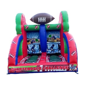Fabricant de gros Jeux de sport Gonflables Jeu d'extérieur Jeu de défi quart-arrière gonflable un à un pour location de fête - Product Image 5