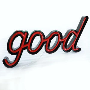 LED elettronico buon compleanno segno di luce al Neon per interni ed esterni uso transfrontaliero di lettere luminose pubblicità - Product Image 2