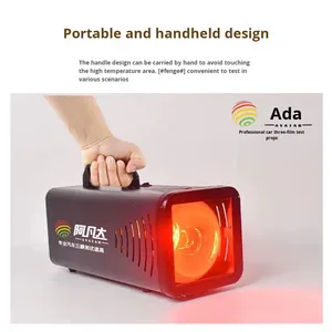 Điện thoại di động không dây hồng ngoại xa Baking đèn <span class=keywords><strong>Tester</strong></span> năng lượng mặt trời phim xe Tint Đèn cầm tay điện hồng ngoại nóng đèn - Product Image 3