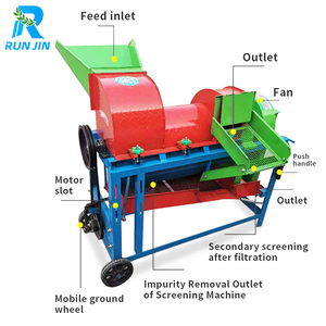 Đa chức năng DIESEL điện quy mô nhỏ lúa Miến đậu tương lúa gạo lúa mì Peeler Ngô-cối tuốt lúa máy - Product Image 5