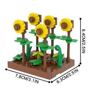 Vente en gros de jouets de construction en briques, thème bâtiments modernes, plastique ABS, échelle 1:18, MOC MOOXI MOC3030, jouets promotionnels - Product Image 2