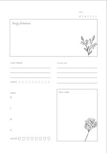 Diario de autocuidado de tela de lino A5 personalizado Planificador de bienestar diario sin fecha para mujeres y hombres para practicar el pensamiento positivo - Product Image 4