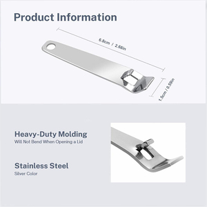 Abridores de Viales Pequeños - Herramienta Versátil de Acero Inoxidable para Abrir Botellas de Líquidos Orales, para Enfermeras, Farmacias y Uso Doméstico - Product Image 5