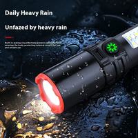 Lampe torche LED multifonctionnelle rechargeable EDC Portable ABS IP44 Waterproof Emergency Outdoor Lamp USB Charging Tactical