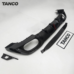 Difusor Trasero de Fibra de Carbono Estilo <span class=keywords><strong>A</strong></span> para <span class=keywords><strong>Mercedes</strong></span> <span class=keywords><strong>Benz</strong></span> Clase <span class=keywords><strong>A</strong></span> W177 <span class=keywords><strong>Hatchback</strong></span> A200 A220 A250 A35 A45 AMG 2018+ - Product Image 2