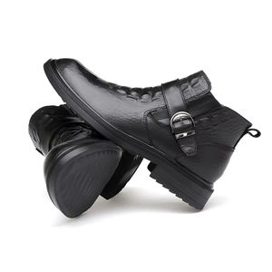 Botas Chelsea de Cuero para Hombre, Estilo Inglés, con Grabado, de Piel Vacuna, para Vestimenta Formal de Negocios - Product Image 2
