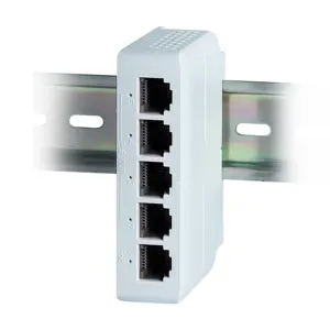 5 porte POE Extender 10/100Mbps 1 a 3 ripetitore interruttore di rete con IEEE802.3af a bt Plug & Play per PoE Switch NVR IP Camera AP