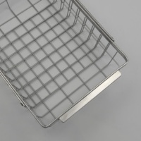 Égouttoir à vaisselle extensible et réglable en acier inoxydable 304, rectangulaire, moderne, durable et antirouille, pour évier de cuisine