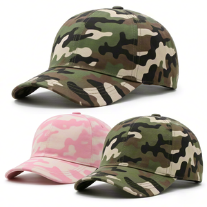 Gorra <span class=keywords><strong>de</strong></span> béisbol <span class=keywords><strong>de</strong></span> camuflaje algodón <span class=keywords><strong>de</strong></span> camuflaje al por mayor hombres lona Casual curvo Unisex adultos gorra <span class=keywords><strong>de</strong></span> verano gorra táctica personalizada gorra - Product Image 1