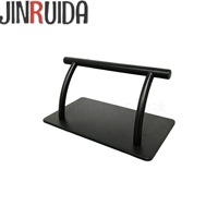 Support de repose-pieds pour fauteuil de barbier JINRUIDA en acier inoxydable, pédale pour fauteuil de salon, accessoires de repose-pieds pour fauteuil de coiffeur