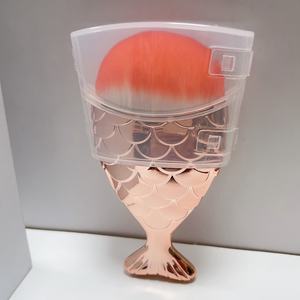 อุปกรณ์ทำเล็บ แปรงปัดฝุ่นหลากสี แปรงทำเล็บหางปลา แปรงทำความสะอาดเล็บ แปรงแต่งหน้าเมอร์เมด แฟชั่นใหม่ <span class=keywords><strong>2016</strong></span> - Product Image 3