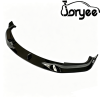 Kit carrosserie style AC, lèvre avant noir brillant et séparateur avant à motif carbone pour BMW Série 8 G14 G15 G16, pièces de tuning automobile