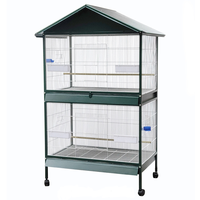 Nouvelle grande cage à oiseaux cage à perroquet en métal volière à oiseaux extérieure