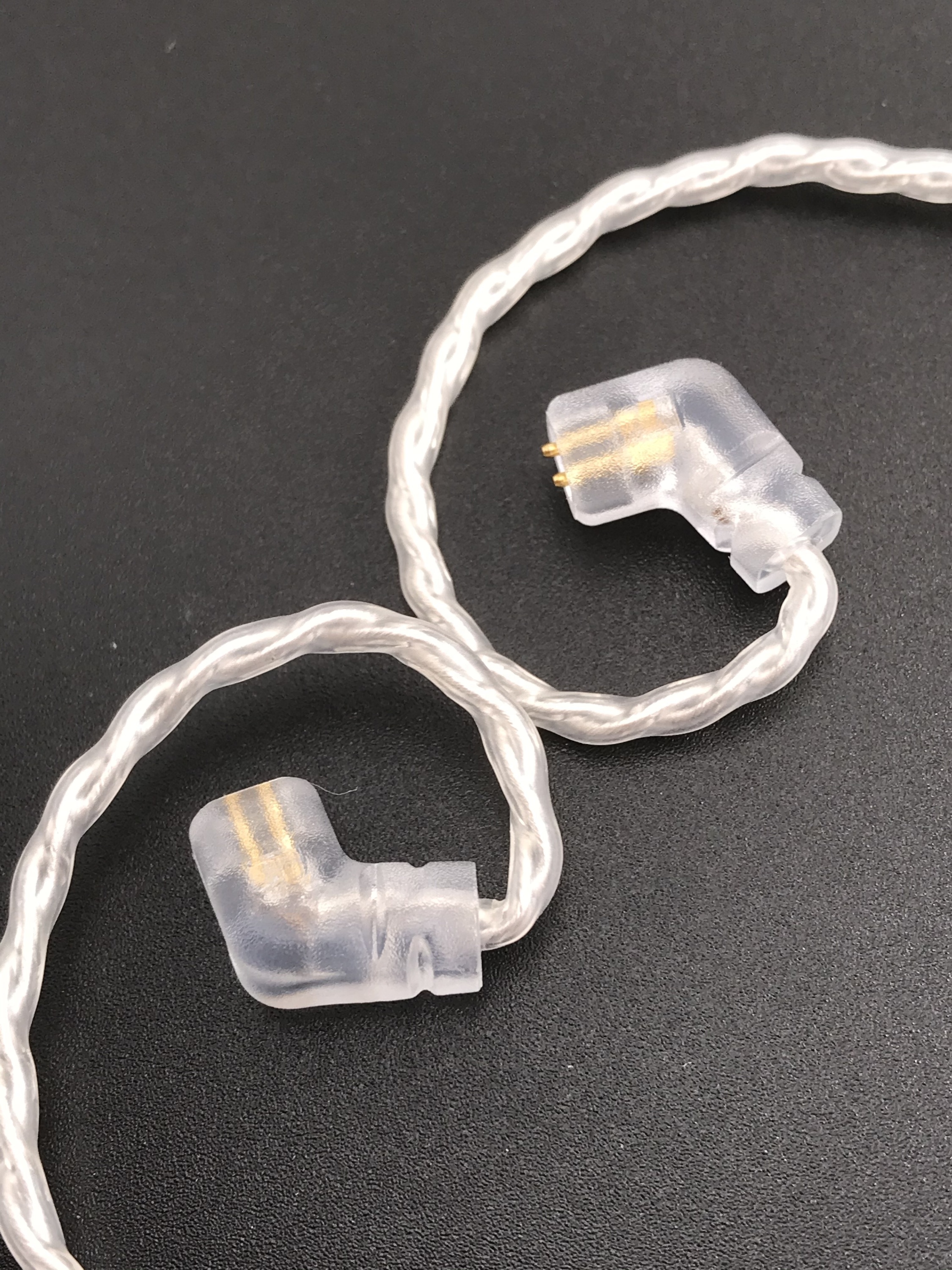 DIY/OEM profesional de alta calidad 2 Pin 0,78 deporte del auricular de auriculares de Cable de alambre