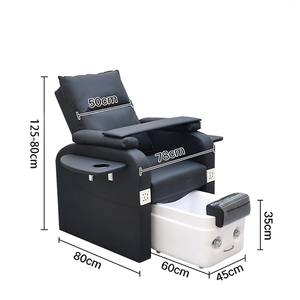 Luxury Design Electric Reclining Massage Pedicure Chair with Phone Charger & <b>Drink</b> <b>Stand</b> Nail Salon Foot Spa Pedicure Station - Product Image 5