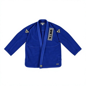 Pantalon personnalisé en tissu Ripstop noir perlé, Kimono BJJ 500g unisexe en polyester/coton avec broderie personnalisée - Product Image 6