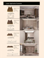 Revêtement mural en composite bois-plastique classique imperméable pour intérieur, panneau mural rainuré WPC pour la décoration