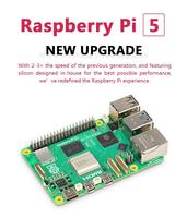Orijinal ahududu Pi 4/5 Model B + artı 1.4GHz 64-bit dört çekirdekli ARM CPU WiFi BT elektrikli tornavida modülleri ahududu 3 Model B için