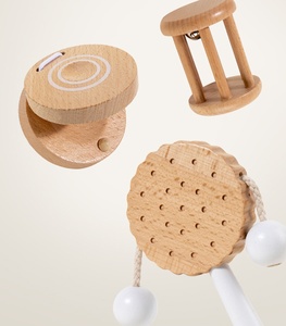 Wholesale Children's Orff Wooden <b>Musical</b> <b>Instrument</b> Set Wooden Toys With Maracas Xylophone Tambourine for Kids - Product Image 6