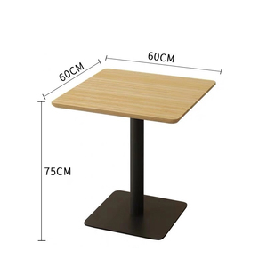 Mesa de comedor de madera de estilo moderno de alta calidad, mesa de centro, juego de sofá para el hogar, granja, escuela, Hotel o restaurante, uso - Product Image 5