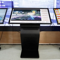 Marco táctil ir para interiores, pantalla led hd de 43/65/50/55 pulgadas, precio de señalización digital y pantallas, autoservicio, monitor lcd de 32 pulgadas